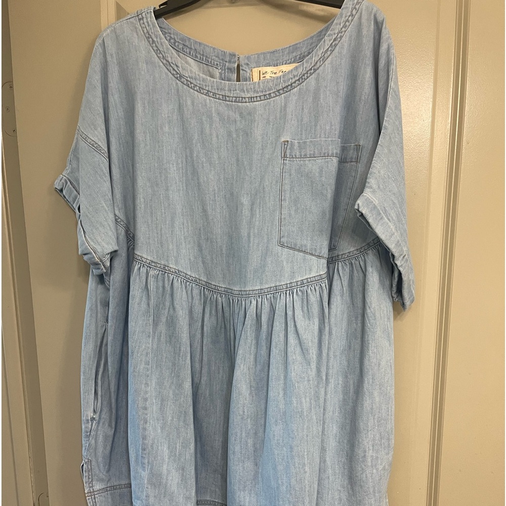 Free People Denim Dress